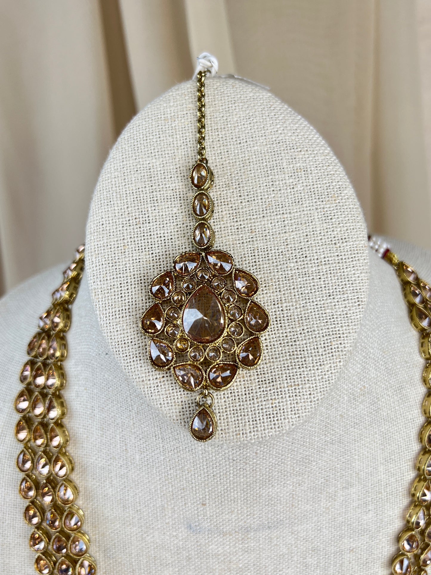 Multi Layer Polki Stone Necklace | Mala | Haar