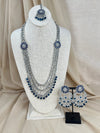 Long Silver Layered Mala | Haar