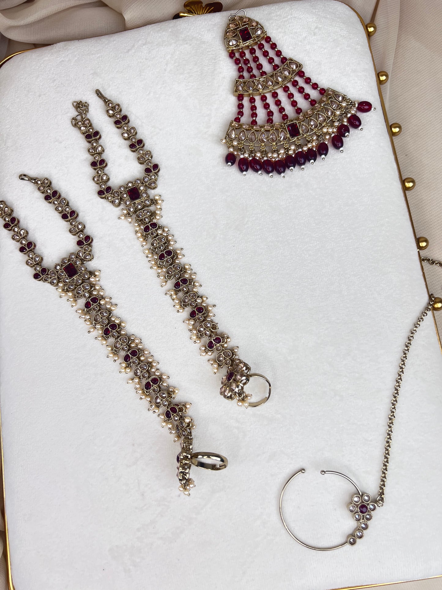 Large Choker Polki Full Bridal Set