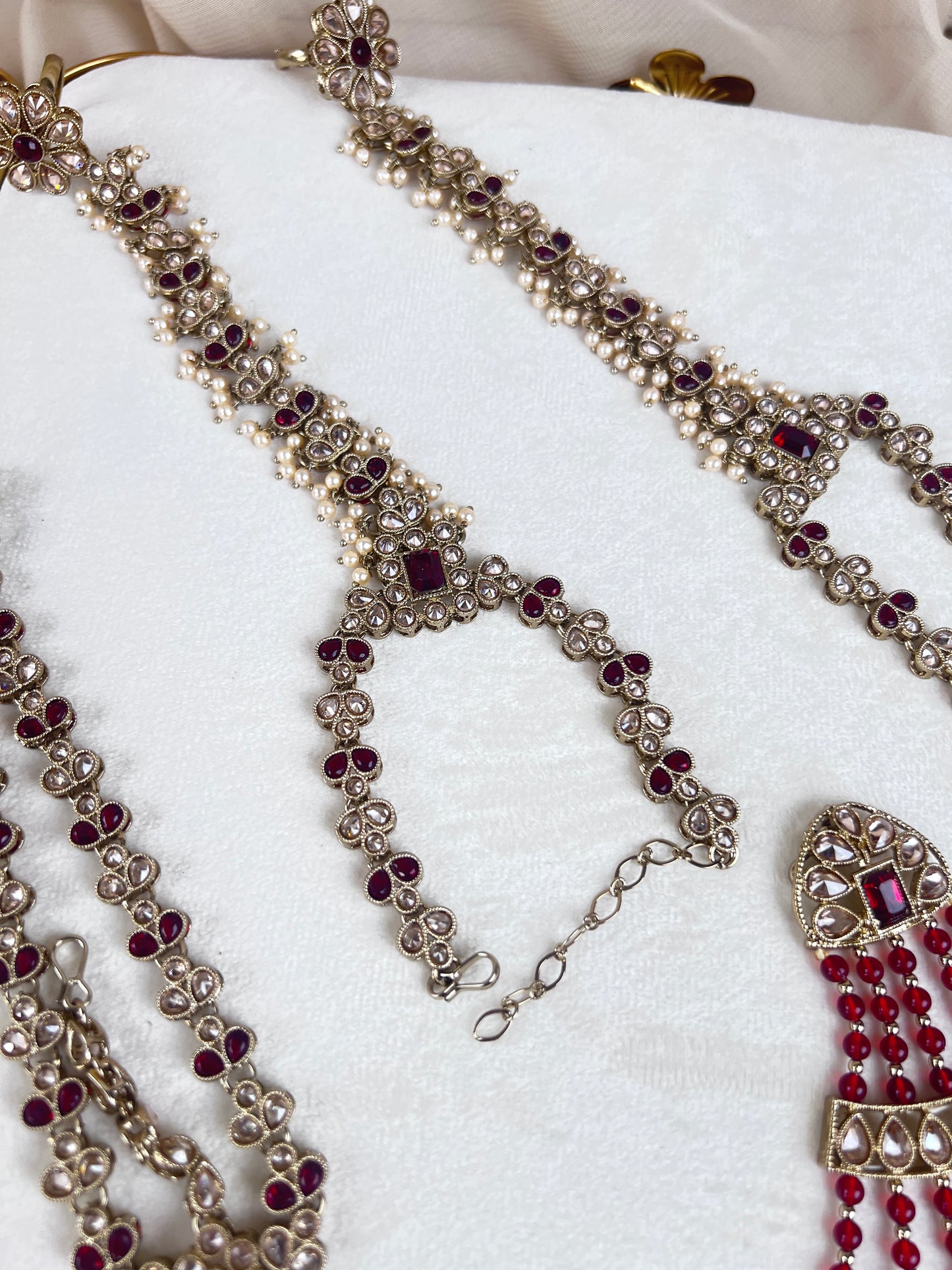 Large Choker Polki Full Bridal Set