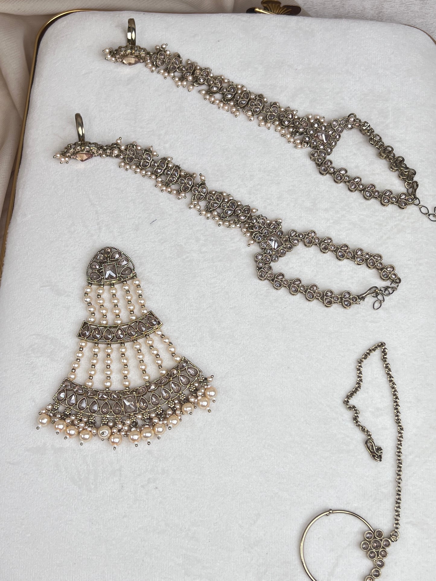 Large Choker Polki Full Bridal Set