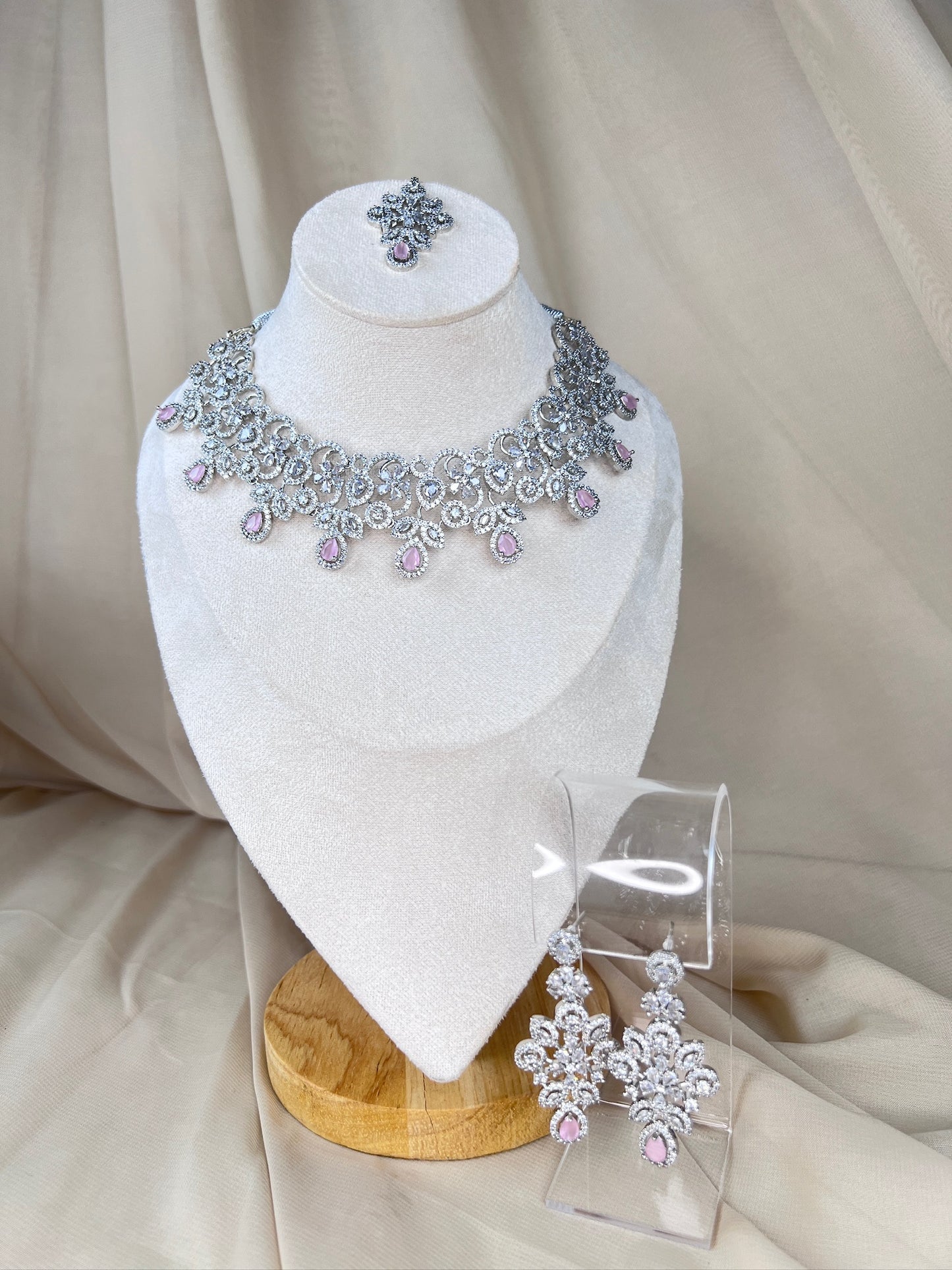 American Diamond | AD | Necklace Set