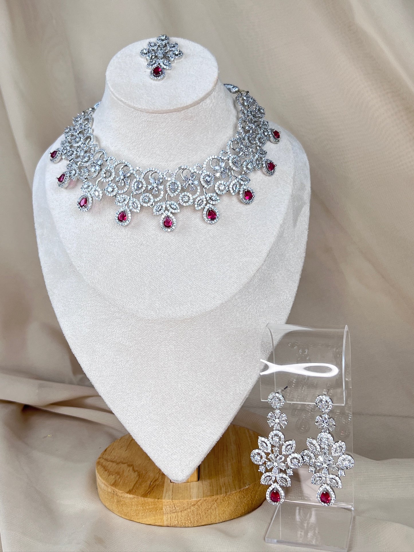 American Diamond | AD | Necklace Set