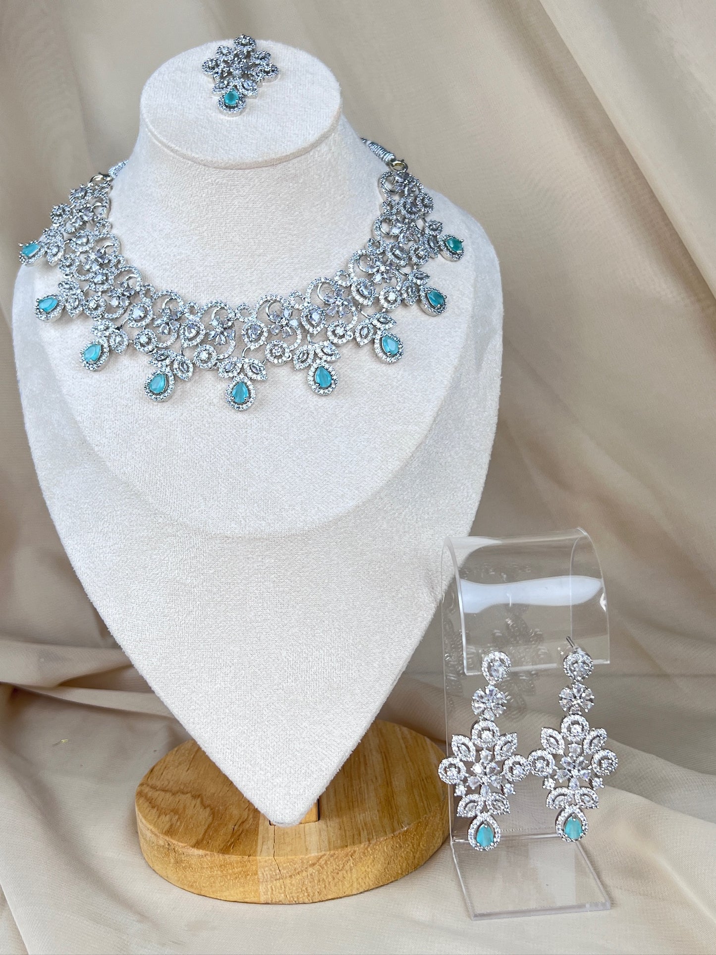 American Diamond | AD | Necklace Set