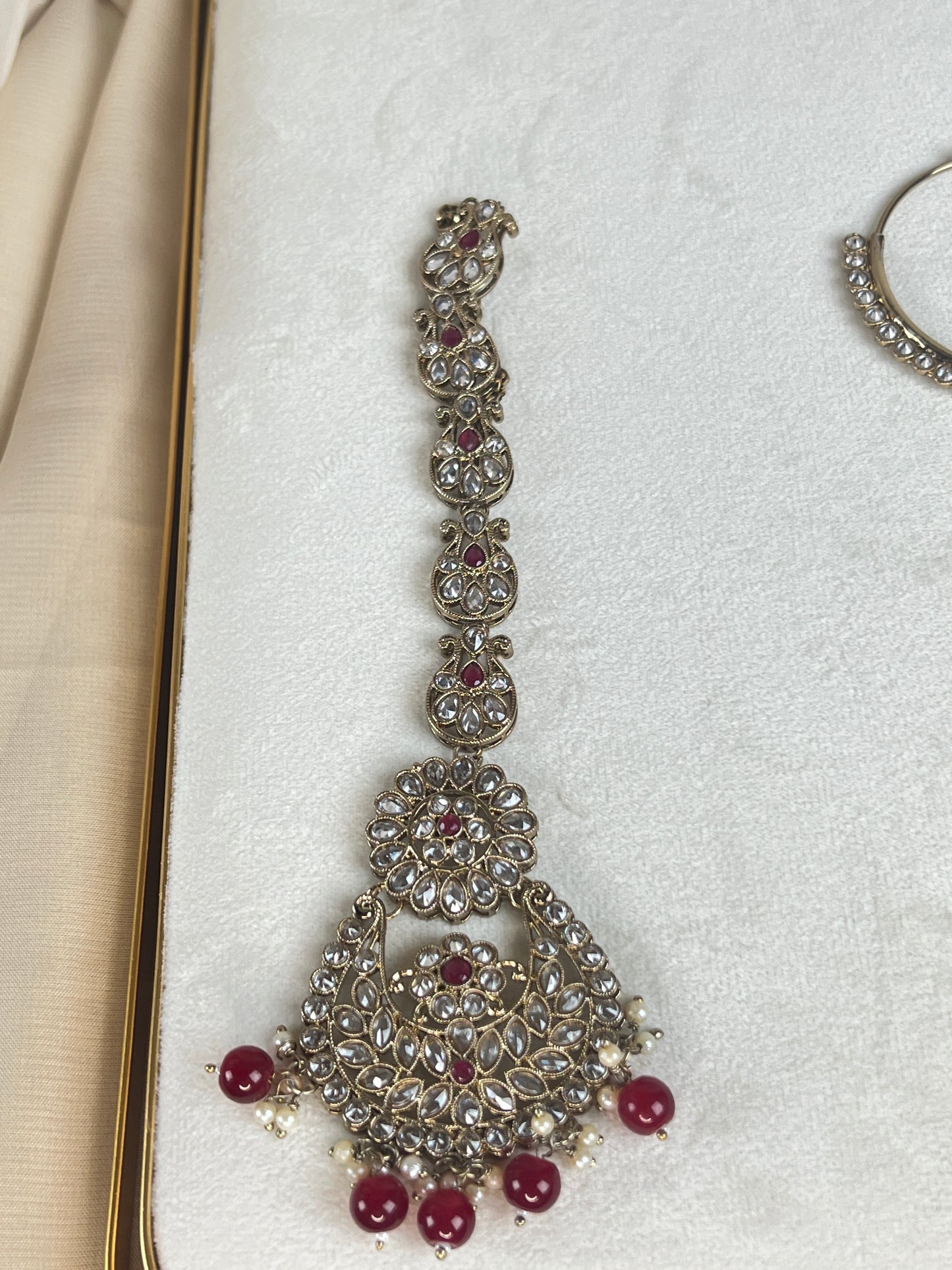 Large Choker Polki Full Bridal Set