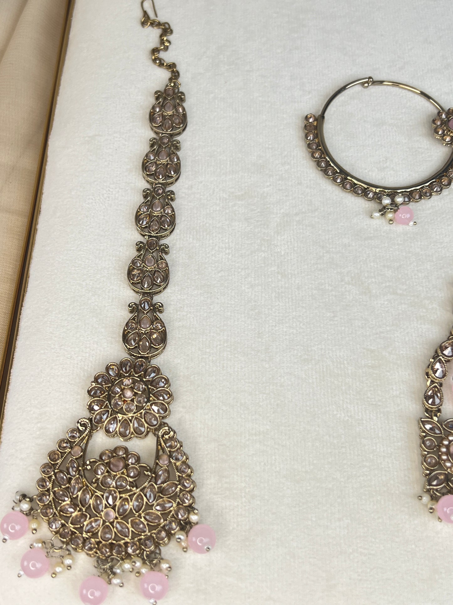 Large Choker Polki Full Bridal Set