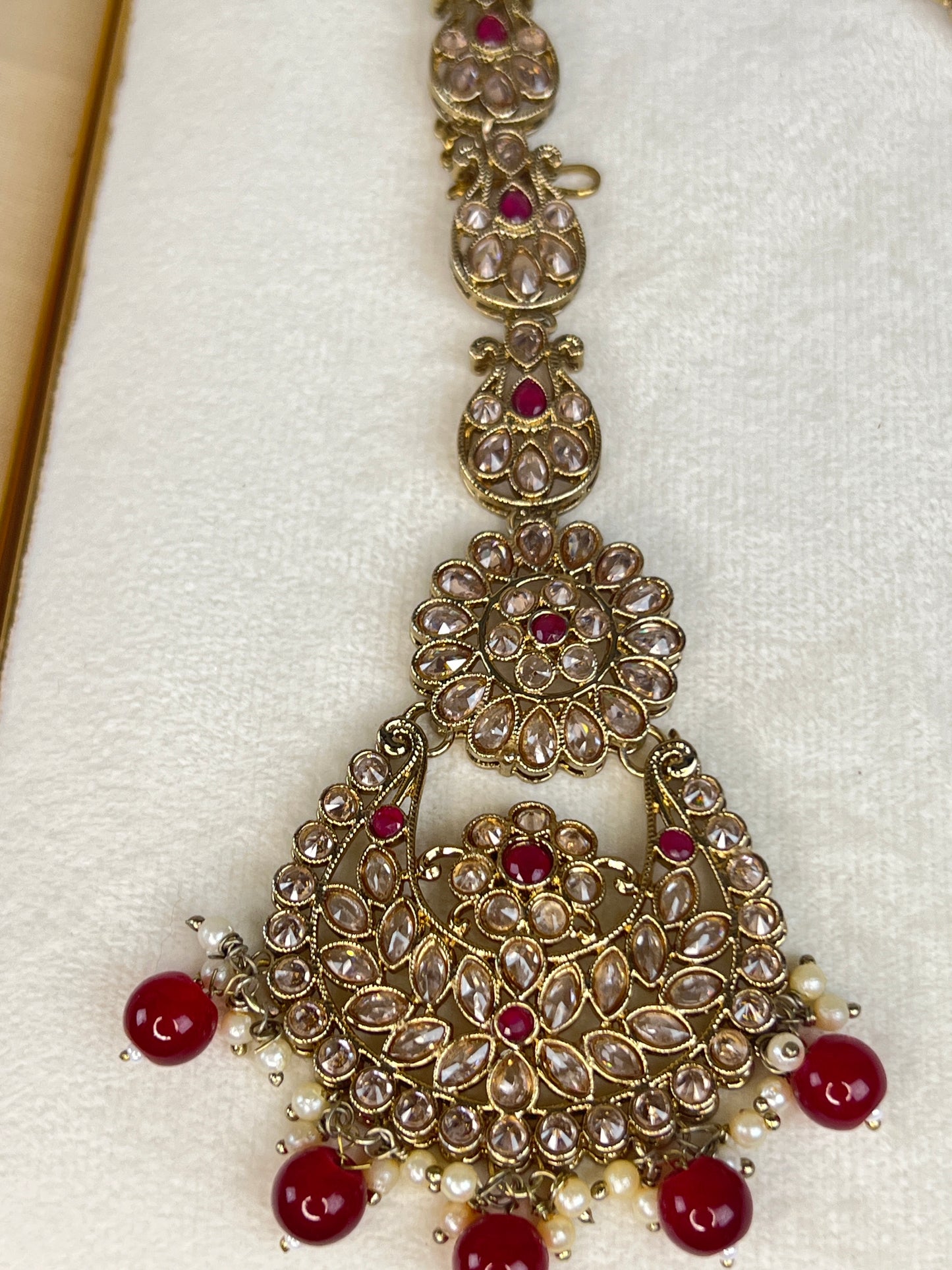 Large Choker Polki Full Bridal Set