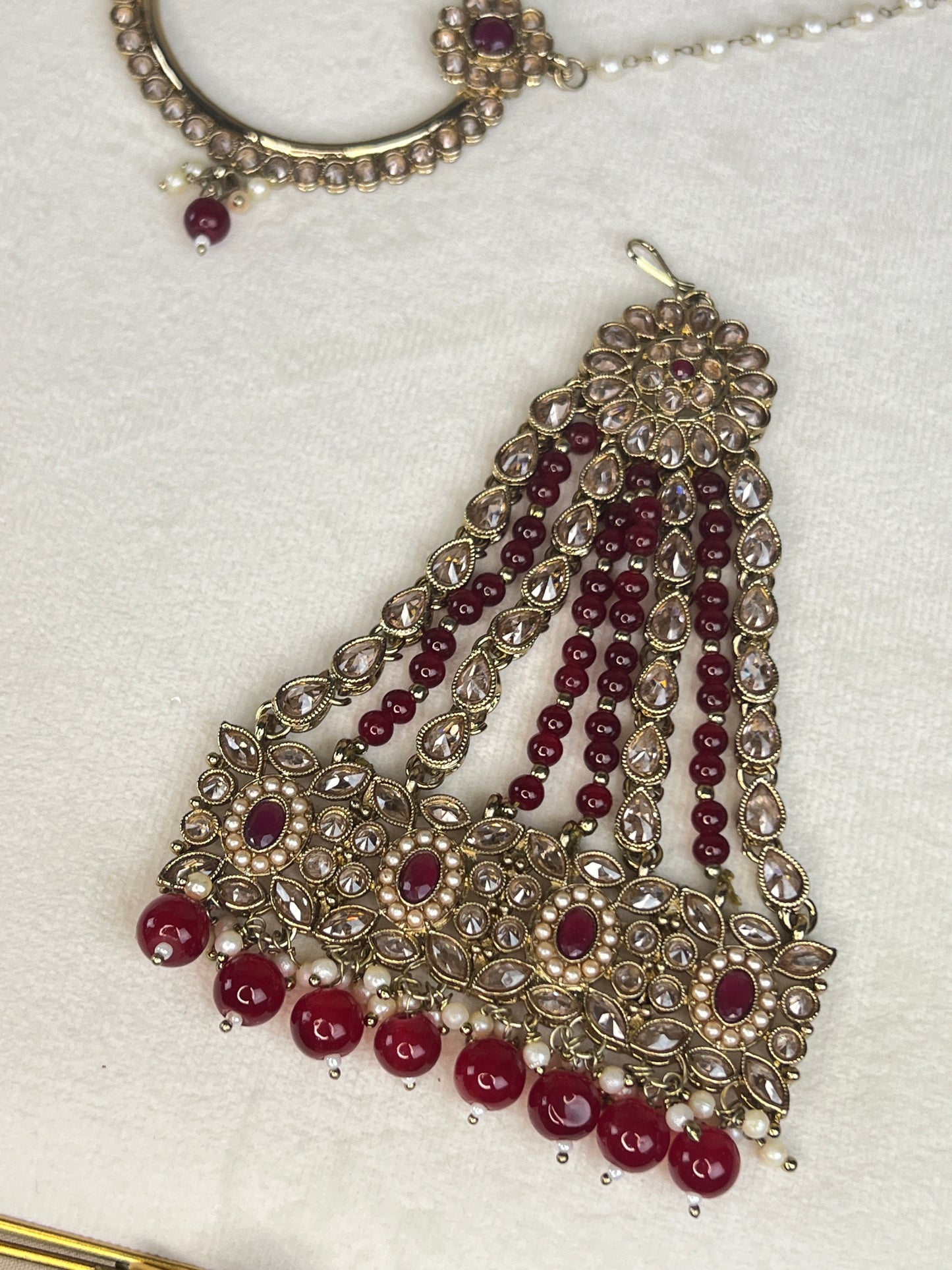 Large Choker Polki Full Bridal Set