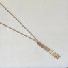 Surah Al-Baqarah verse Rose Gold Pendant with chain