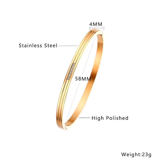 Gold Bangle